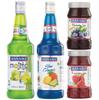 Manama Lime and Mint Mojito (750ml), Blue Curacao Fruit Syrup (750ml), Blueberry Fruit Jam (500gms) and Raspberry Fruit Jam (500gms), Pack of 4 view 1