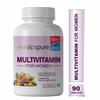 Alpspure Nutra Multivitamin for Women (90 Veg Tablets) with Minerals & Herbal Extracts suited for Womens Health | Boosts Energy, Immunity & Skin Health | 33 Vital Ingredients including Beauty Blend view 1