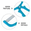 DOITOOL 2Pcs Manual Face Hair Removers Threaders Portable Face Lips Removal Epilator Stainless Steel Epilators Threading Beauty Tool view 3