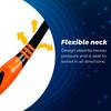 aquawhite Blackedge Flexi Toothbrush with Zig Zag Medium Bristles, Pack of 12 view 4