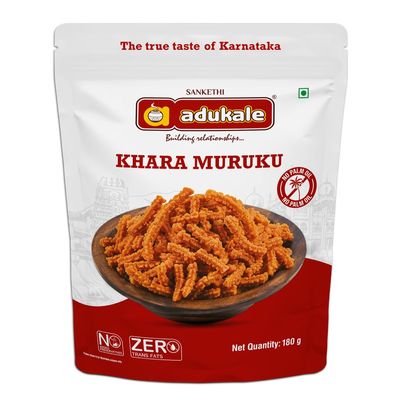 Adukale Khara Muruku | South Indian Snacks | No Palm Oil |180g