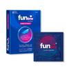 Funtime Climax Control Condoms | Dotted, Ribbed, & Contoured for Long-Lasting Pleasure | Lubricated Natural Rubber Latex Condoms for Excitement & Fun- (3Pc x Pack of 10) view 1