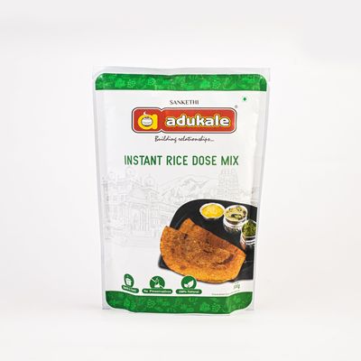 Adukale Instant Rice Dosa Mix (Menthya Dosa) 500g Pack