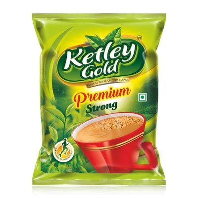 Ketley Gold Dust Tea - Premium Strong, 2kg (500g - Pack of 4)