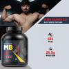 MuscleBlaze Mass Gainer XXL Powder, Chocolate (20 Servings, 2kg / 4.4lbs) | 18g Protein, 70g Carbs Per Scoop | With Complex Carbs, High Protein & Digestive Enzymes view 2