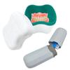 Denture Case Kit with 2 Bath Cups, 2 Brushes & 2 Portable Toothbrush Boxes, Retainer Cleaning Boxes with Lid view 2