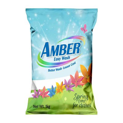 Amber Detergent Easy Wash Washing Powder,2 KG (2)