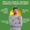 DR. MOREPEN Gokshura Tablets | 1000 mg Tribulus Terrestris | Overall Wellbeing for Men & Women - (60 Veg Capsules) view 2