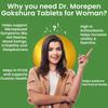 DR. MOREPEN Gokshura Tablets | 1000 mg Tribulus Terrestris | Overall Wellbeing for Men & Women - (60 Veg Capsules) view 3