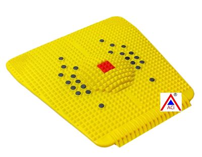 ACi Acupressure Magnetic Foot Mat for Stress and Pain Relief - Multicolor