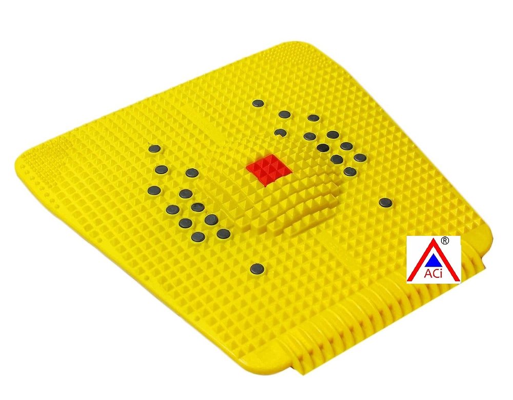 ACi Acupressure Magnetic Foot Mat for Stress and Pain Relief - Multicolor