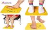 ACi Acupressure Magnetic Foot Mat for Stress and Pain Relief - Multicolor view 4