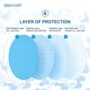 QUARANT Meltblown - Dual SMMS Fabric 4 Ply Designer Protective Face Mask with Nose Clip and Reusable Travel Pouch, Fashion That's Safe (Mixed Combo, Pack of 50) for Unisex view 4