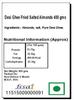 Amaram by Ghasitaram Pack of 2 Desi Ghee Fried Salted Almonds 200 GMS|Dryfruit Gift Hamper|Dry Fruit Combo Pack Offer|Dry Fruit Gift Pack|Dry Fruit Box|Diwali Dry Fruit Gift Box|Mix Nut| view 2