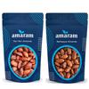 Amaram by Ghasitaram Pack of 2 Peri Peri, Barbeque Almonds Pouches|Dryfruit Gift Hamper|Dry Fruit Combo Pack Offer|Dry Fruit Gift Pack|Dry Fruit Box|Diwali Dry Fruit Gift Pouch|Mix Nut| view 1