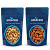 Amaram by Ghasitaram Desi Ghee Fried Salted Cashews and Almonds Pouches|Dryfruit Gift Hamper|Dry Fruit Combo Pack Offer|Dry Fruit Gift Pack|Dry Fruit Box|Diwali Dry Fruit Gift Pouch|Mix Nut| view 1