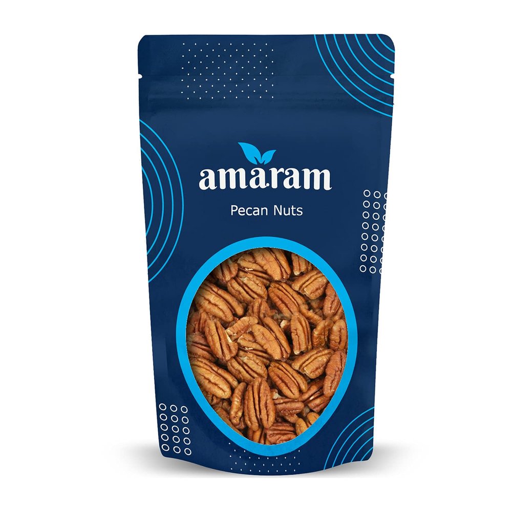 Amaram by Ghasitaram Pecan Nuts 200 GMS|Dryfruit Gift Hamper|Dry Fruit Combo Pack Offer|Dry Fruit Gift Pack|Dry Fruit Box|Diwali Dry Fruit Gift Box|Mix Nut|