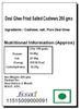 Amaram by Ghasitaram Desi Ghee Fried Salted Cashews 200 GMS|Dryfruit Gift Hamper|Dry Fruit Combo Pack Offer|Dry Fruit Gift Pack|Dry Fruit Box|Diwali Dry Fruit Gift Box|Mix Nut| view 2