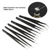 Jewelry Tweezer, Curved Tweezers Tweezer, for Rhinestones Studs Gems for Watches view 2