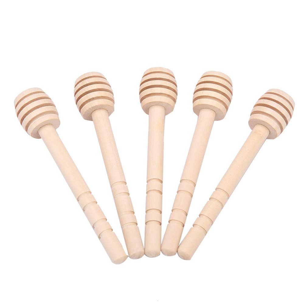 Honey Drizzler, Honey Dripper, Syrup Stirring Rod Widely Used for Drizzling Honey Maple Syrup(10cm)