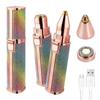 PIPALIYA Portable eyebrow trimmer for women epilator for women, facial hair remover for women,Face, Lips, Nose Hair Removal Electric Trimmer with Light (2 in 1) view 1