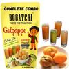 BOGATCHI Ready to Fry Atta Golgappe-Panipuri-Puchka with 4 Waters Masala and Green & Red Chutneys | Pani Puri Pappad | Golgappe Packet ReadyMade | Home Made Fiber Rich Golgappa Complete Combo, 200g view 1