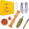 Chaithanya Orthopaedics Accupressure Power Mat With Accupresure Kit Combo Dhamaka Item Kit of 8 Item view 2