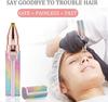 ANPI ENTERPRISE 2 IN 1 Eyebrow Trimmer For Women,Hair Removal Trimmer For Women With Replaceable Heads, Upper Lip Hair Remover For Women, Face Trimmer-Rainbow Design view 3