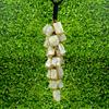 Crystu Natural Selenite with Black Tourmaline Tumble Stone Car Hanging Accessories and Door Hanging Items Reiki Healing and Crystal Healing Stones Combo Pack of 2 pc (Color : Multi) view 4