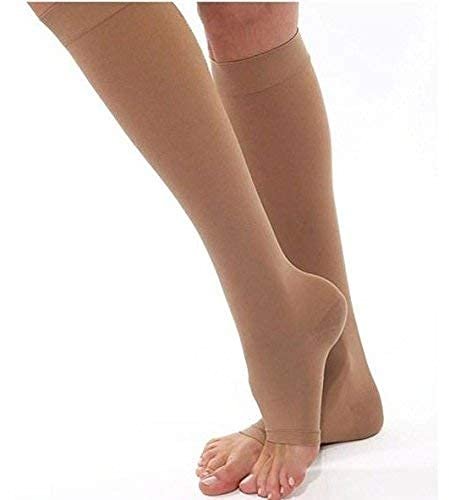 Beltwala Compression Stocking socks Below Knee for varicose veins, lymphedema, d.v.t, venous ulcer (Small (A,B,C)(18-20,28-33,37-47))