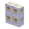 Freshee 2-Ply Cube Box Facial Tissue, 80 Soft White Tissues, Pop Up Box for Car, Home, Shop, etc, Pack of 4 view 1