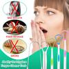 Tongue Scraper Cleaner for Adults Kids, 5 Pack Bad Breath Remove Tounge Scrapper Set view 4