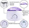 CUVLY Wax Kit Combo Wax Heater Machine Waxing Kit Combo 600 g Hot Wax Cream, Wax Strips, Knife Waxing Kit Automatic Wax Heaters Wax For Women And Men (Chocolate Wax) view 4