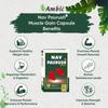 Ambic Nav Paurush Capsule I Ayurvedic Muscle Gain Capsules For Strength & Stamina I Supports Healthy Weight Gain & Improves Muscle Recovery I 240 Capsule + Tablet (Pack Of 4) view 3