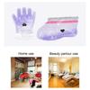 HEALLILY 2 Pairs Glove Mitt Liner Covers Hand Wax Feet Wax Cover Lavender Paraffin Therapy Care Cover (Purple) view 2