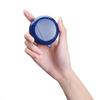 ALINK Reusable Silicone Straws with Case, Portable Foldable Travel Straws with Cleaning Brush - Blue view 3