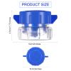 2 Pieces Pill Crushers Blue Pill Grinder Pill Fine Powder Small Pill Crusher Grinder for Crushes Pills, Vitamins, Tablets, Medicine view 2