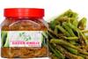 Natural Diet Combo of MotherMade Organic Traditional Punjabi Flavor Ginger Pickle Adrak Ka Achar 400 Gram & Homemade Marwadi Rajasthani Green Chilli Pickle Hari Mirch Ka Achar Without Oil 400 Gram view 3
