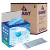 QUARANT Melt Blown - SMMS Fabric 3 Ply Disposable Face Mask with Nose Clip and Reusable Travel Pouch (Blue, Pack of 500) for Unisex view 1