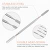ARTIBETTER 4Pcs Stainless Steel Depotting Spatula Makeup Spatula Tool Make Up Accessories for Makeup Cosmetics Mixing view 3