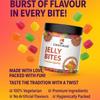 CHATOKDE Tasty Sugar Coated Jelly Candy Bites,Mixed-Fruit, 400 gram [Jar Pack] view 2