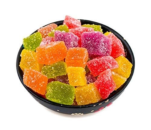 CHATOKDE Tasty Sugar Coated Jelly Candy Bites , 3KG