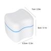 False Teeth Container, Reducing Bacterial Growt Denture Box with Breathable Interlayer for Elderly Save Dentures(green) view 4