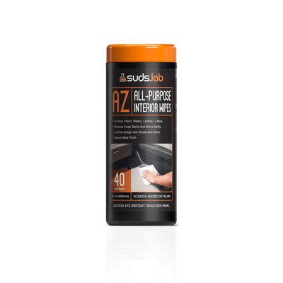 AZ All-Purpose Vehicle Wipes 40 Piece