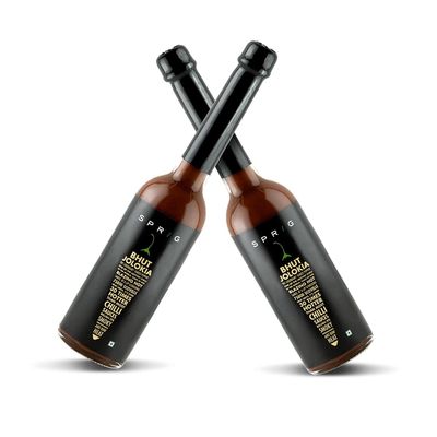 SPRIG Bhut Jolokia Sauce | Made With WorldS Hottest Ghost Peppers | 75,000 Shu | Use As Condiment, Marinade Or Dip | 120Gms (Pack Of 2)