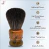 Pearl shaving Premium ultra Soft Synthetic Bristle shaving brush for Men (Marble orange) For Men's Valentine's Day Gift Option view 3