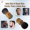Pearl shaving Premium ultra Soft Synthetic Bristle shaving brush for Men (Marble orange) For Men's Valentine's Day Gift Option view 4
