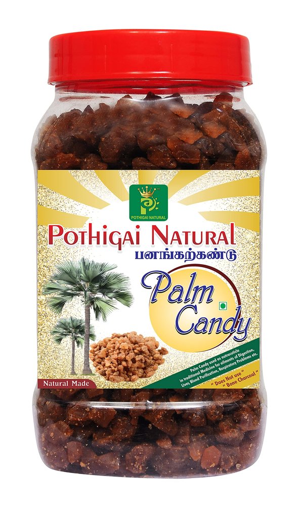 Pothigai Natural Palm Candy (Panang kalkandu) 500Grams 1st Quality Organic Palm Candy Made in 100% Pure Natural Traditional Method