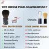 Pearl shaving Premium ultra Soft Synthetic Bristle shaving brush for Men (Marble gray) view 2