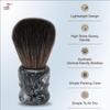 Pearl shaving Premium ultra Soft Synthetic Bristle shaving brush for Men (Marble gray) view 3